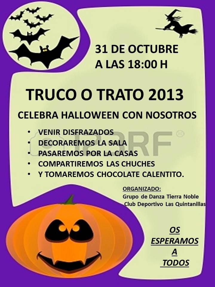 TRUCO O TRATO 2013