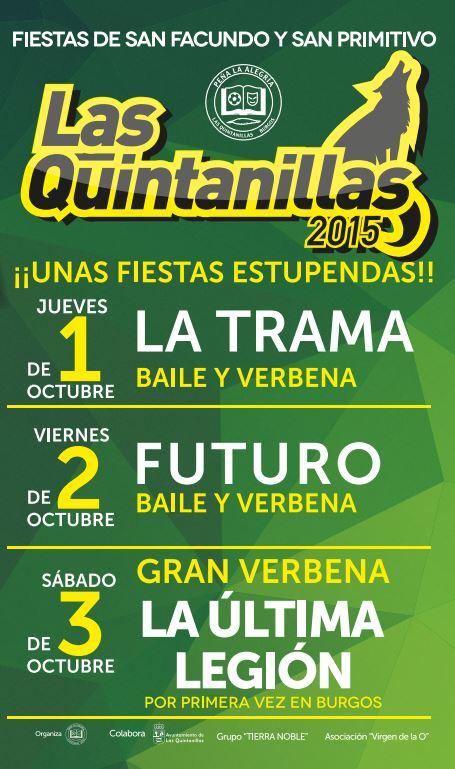 FIESTAS EN LAS QUINTANILLAS 2015